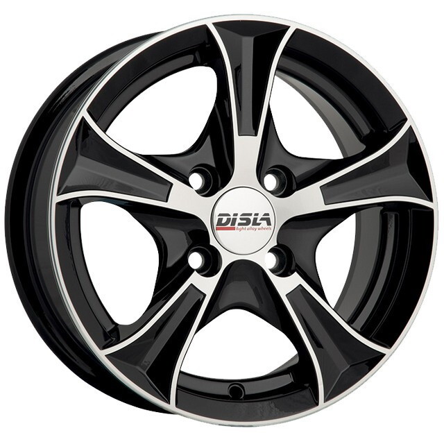 Литі диски Disla Luxury R14 W6 PCD4x100 ET40 DIA67.1 (BD)-зображення-1