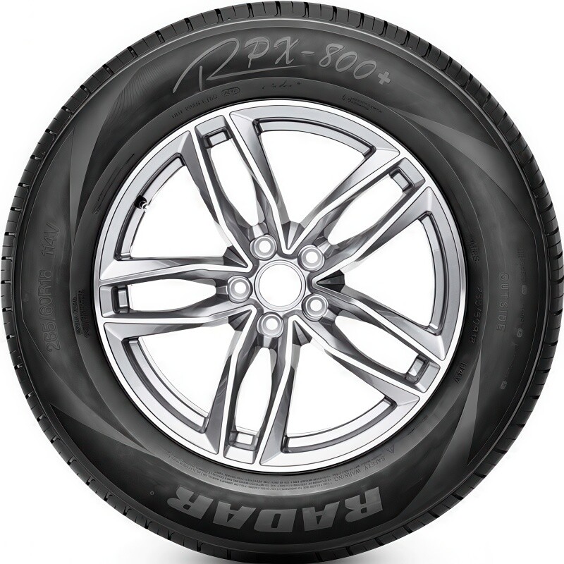 Літні шини Radar RPX800+ 235/60 ZR18 107W Run Flat-зображення-2