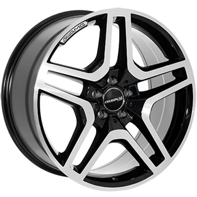 Литі диски Replica Mercedes (BK852) R19 W8.5 PCD5x112 ET45 DIA66.6 (BP)-зображення-1