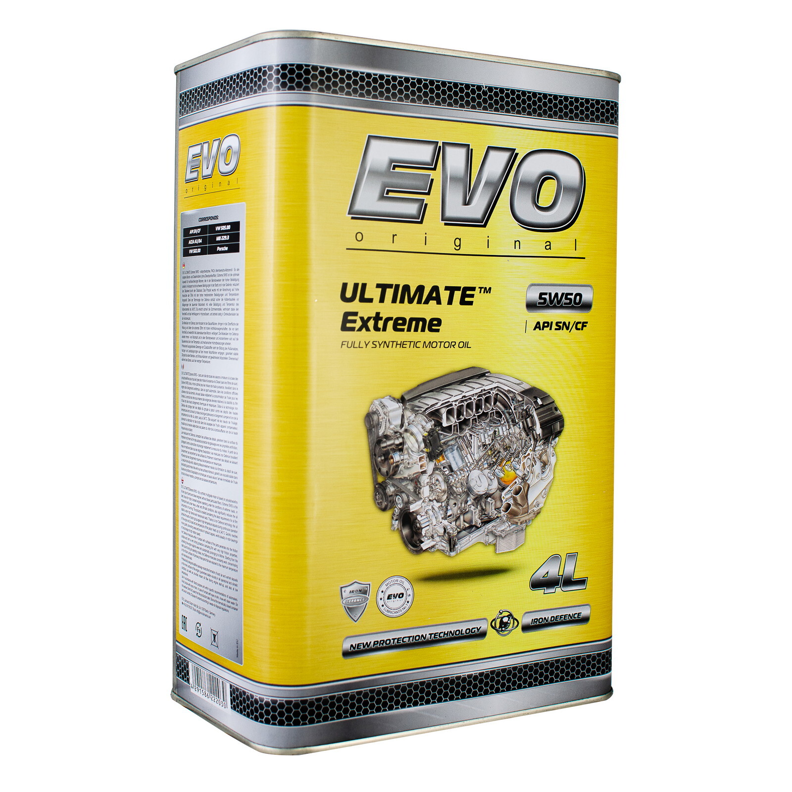 Моторна олива Evo Ultimate Extreme 5W-50 (4л.)