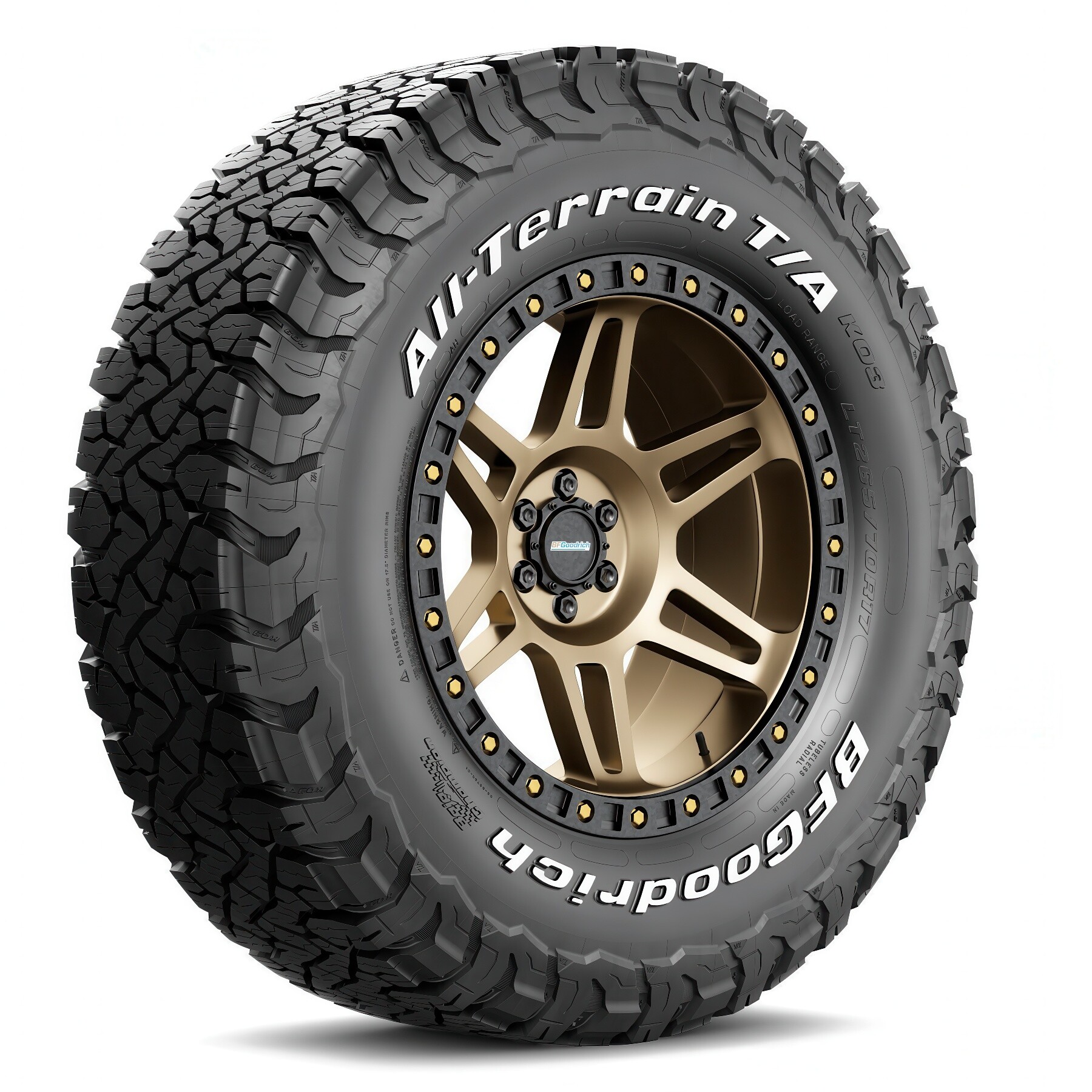 Всесезонні шини BFGoodrich All Terrain T/A KO3 7.5 R16 116/112R Всесезонні шини BFGoodrich All Terrain T/A KO3 7.5 R16 116/112R-зображення-2