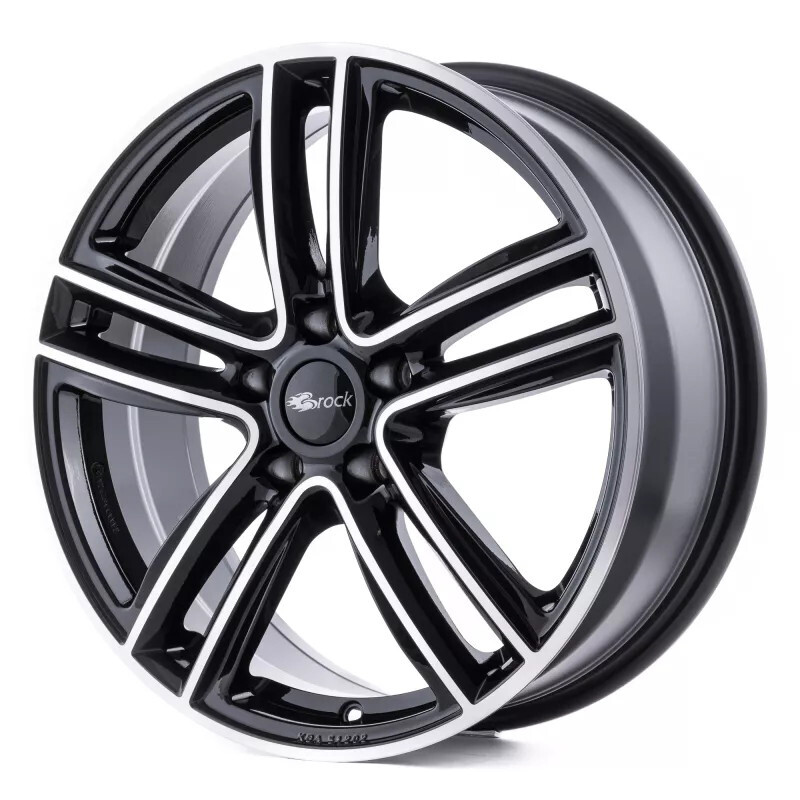 Литі диски RC Design RC-27 R17 W6.5 PCD5x114.3 ET32 DIA66.1 (black polished)-зображення-2