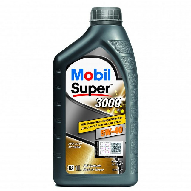 Моторна олія Mobil Super 3000 Diesel 5W-40 API CF (1л.)