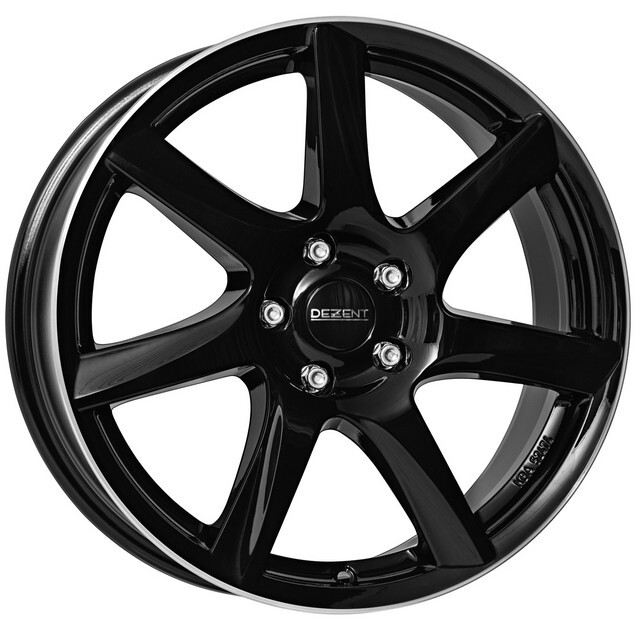 Литі диски Dezent TW R17 W7 PCD5x112 ET49 DIA57.1 (black polished)