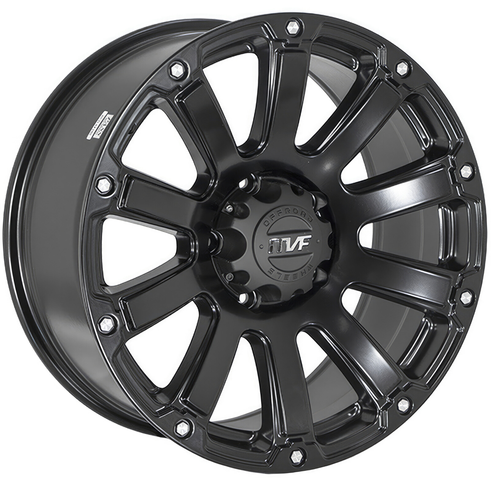 Литі диски ZW D2825 R16 W8 PCD6x139.7 ET0 DIA108.1 (BLKRM)-зображення-1