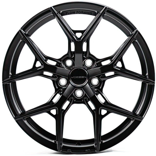 Литі диски Flow Forming FF6008 R18 W8 PCD5x112 ET35 DIA66.56 (satin black)-зображення-1