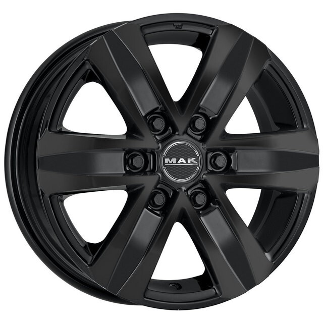 Литі диски Mak Stone 5 R18 W7.5 PCD5x127 ET50 DIA71.6 (gloss black)-зображення-1