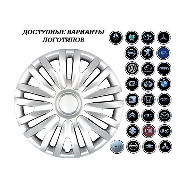 Ковпак колісний SJS 412 R16 (VW)-зображення-1
