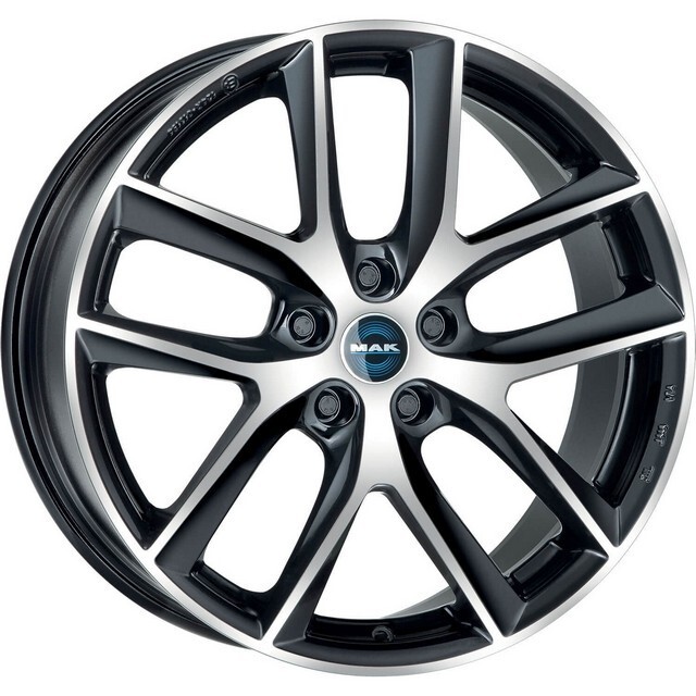Литі диски Mak Voltage R19 W8.5 PCD5x114.3 ET40 DIA64.1 (black mirror)