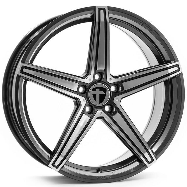 Литі диски Tomason TN20 R18 W8 PCD5x112 ET48 DIA72.6 (gloss black)-зображення-1