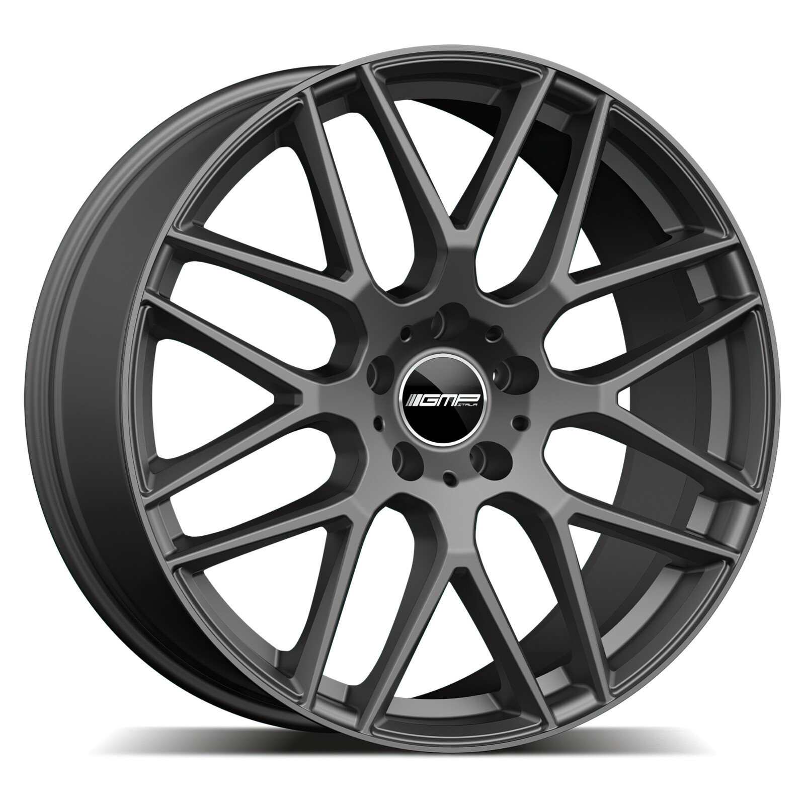Литі диски GMP Italia Berghem R21 W11.5 PCD5x130 ET61 DIA71.6 (grey polished)