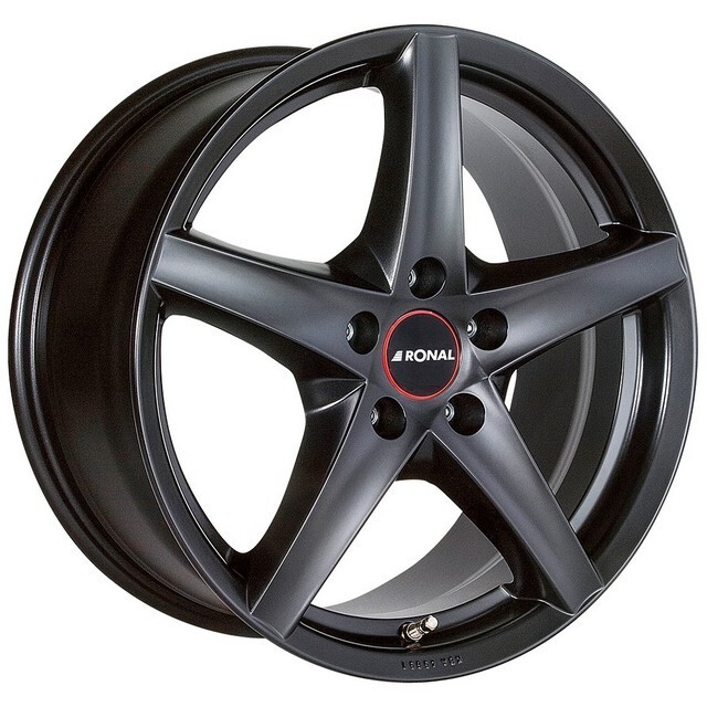 Литі диски Ronal R41 R17 W8 PCD5x114.3 ET35 DIA76 (matt black)