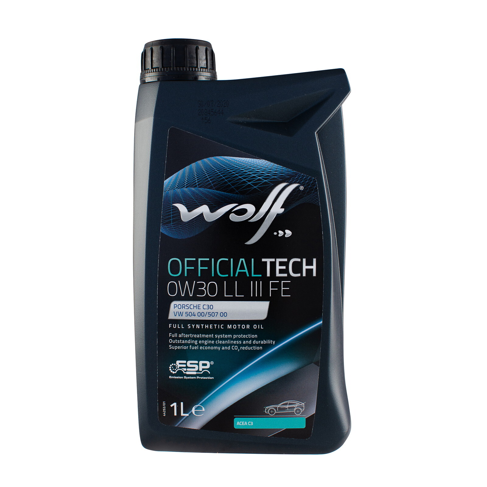 Моторна олива Wolf Officialtech 0W-30 LL III FE (1л.)