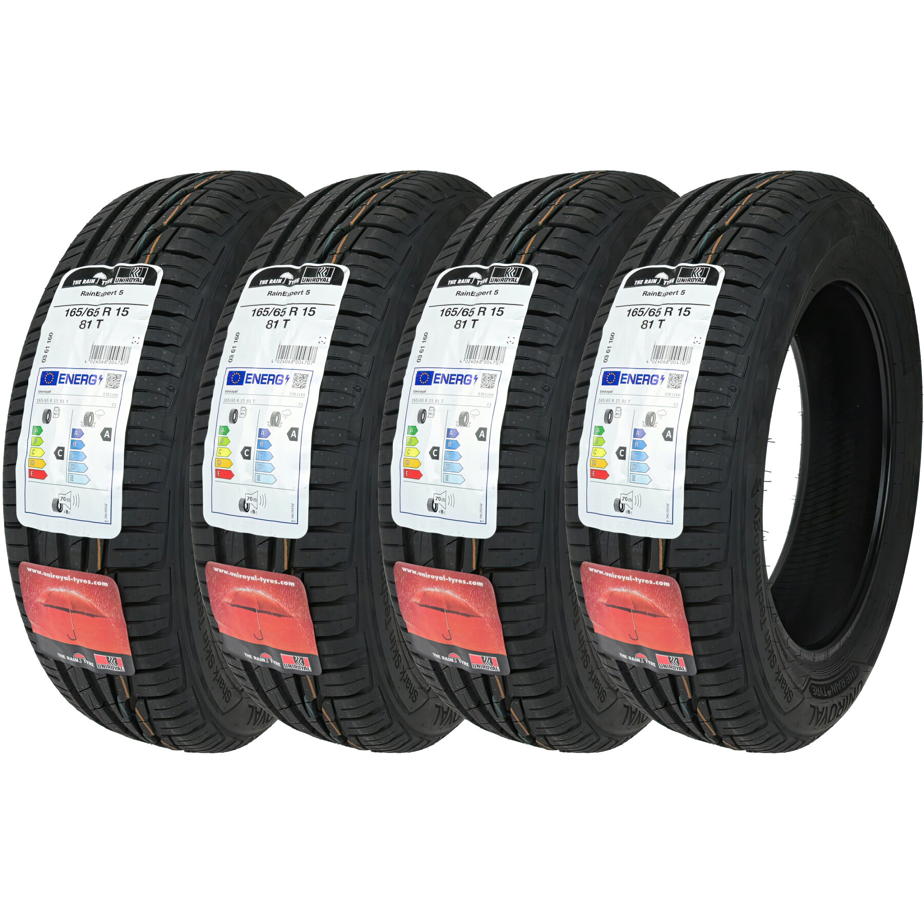 Літні шини Uniroyal Rain Expert 5 165/65 R15 81T-зображення-4