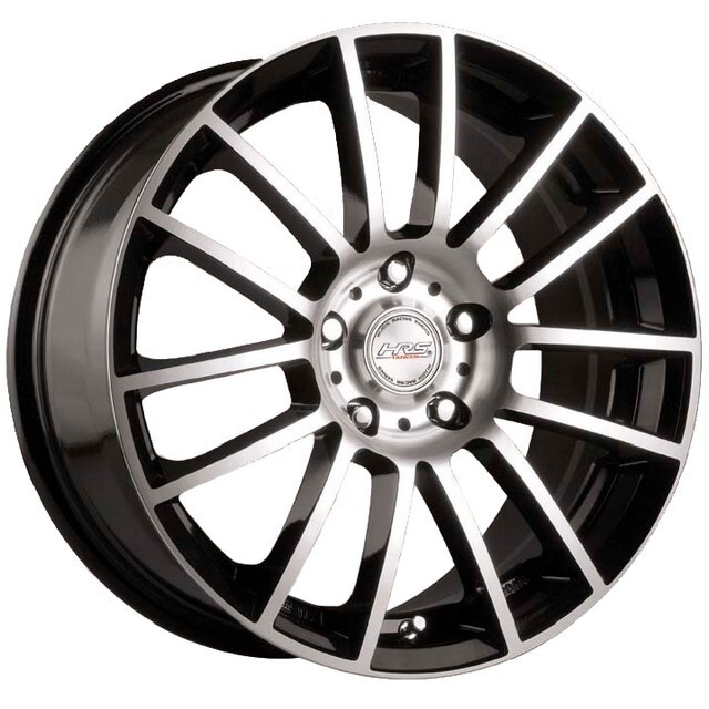 Литі диски Racing Wheels H-408 R17 W7.5 PCD5x112 ET35 DIA73.1 (BKFP)-зображення-1