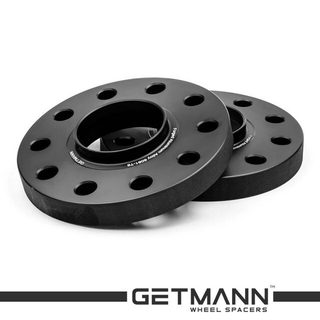 Автомобільне розширювальне кільце (Spacer) GETMANN H = 20 мм PCD5x130 DIA71.6, Кована/Чорна