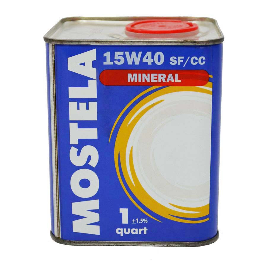 Моторне масло Mostela Mineral SF/CC A3/B3 15W-40 (1л.)