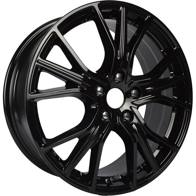 Литі диски WSP Italy Alfa Romeo (WD004) Zurich R18 W8 PCD5x112 ET26 DIA66.6 (gloss black polished)-зображення-1