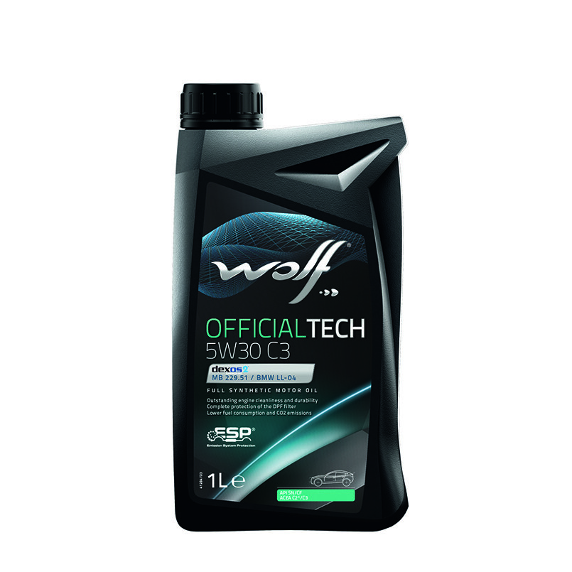 Моторне масло Wolf Officialtech C3 5W-30 (1л.)