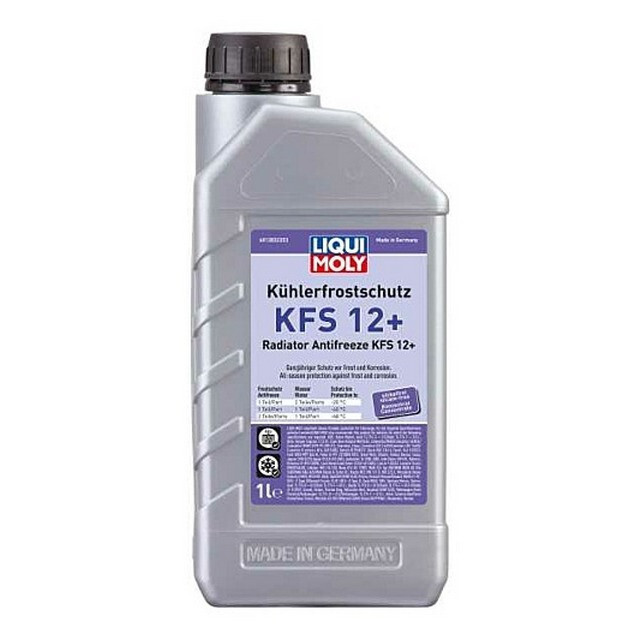 Антифриз Liqui Moly KÜHLERFROSTSCHUTZ KFS G12+, 1л (концентрат, синій)