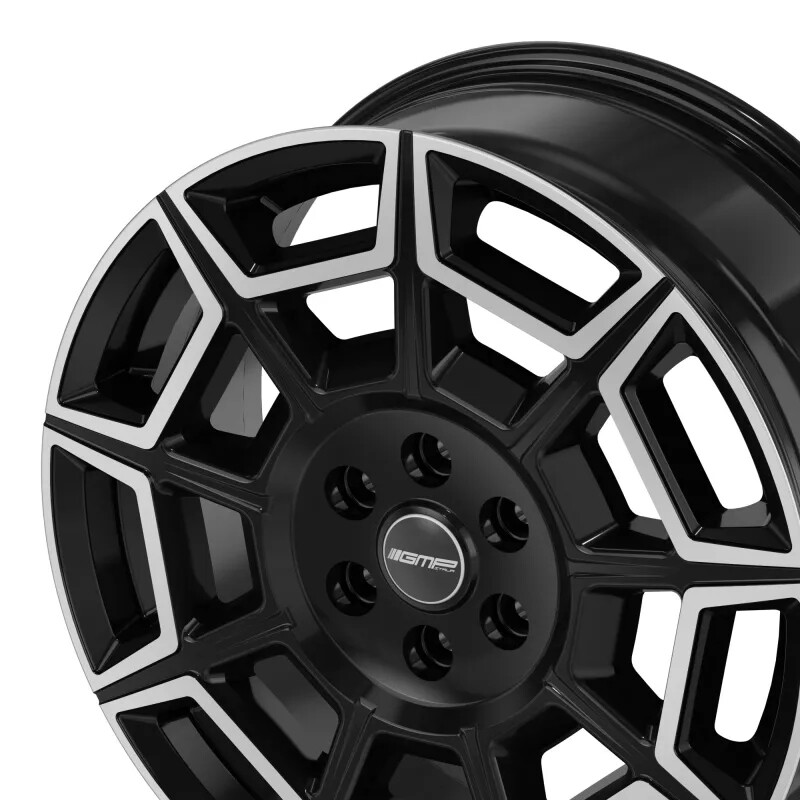 Литі диски GMP Italia Pervan R18 W7.5 PCD5x130 ET55 DIA89.1 (black polished)-зображення-5