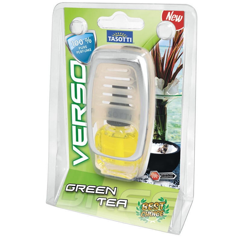 Рідкий Ароматизатор на дефлектор (охолодження) Tasotti Verso Green Tea (Зелений Чай) 8ml-зображення-1