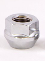 Колісні гайки ZW Конус (M12x1.25x18 NEX19) (Відкрита) Хром
