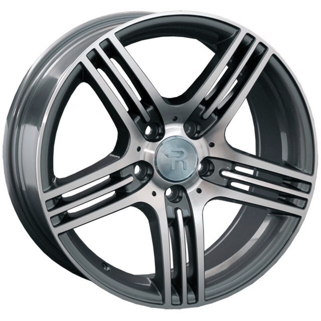 Литі диски Replica Mercedes (MR74) R20 W9.5 PCD5x112 ET35 DIA66.6 (gun metal)-зображення-2