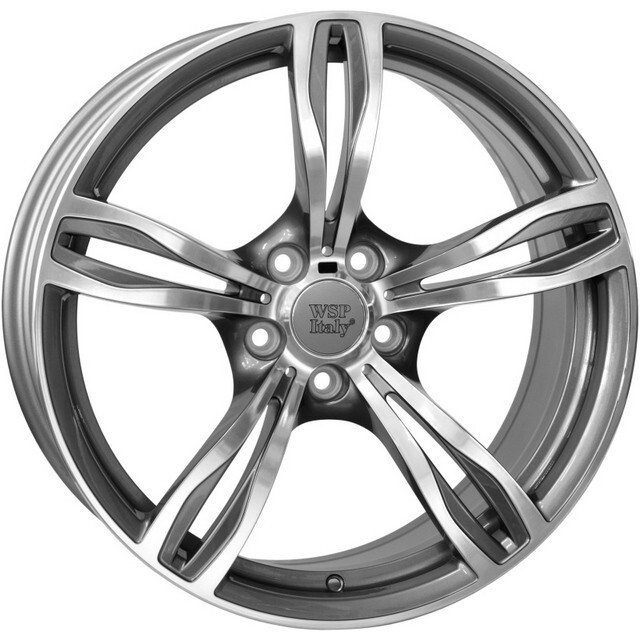 Литі диски WSP Italy BMW (W679) Daytona R19 W9 PCD5x120 ET44 DIA72.6 (anthracite polished)-зображення-1