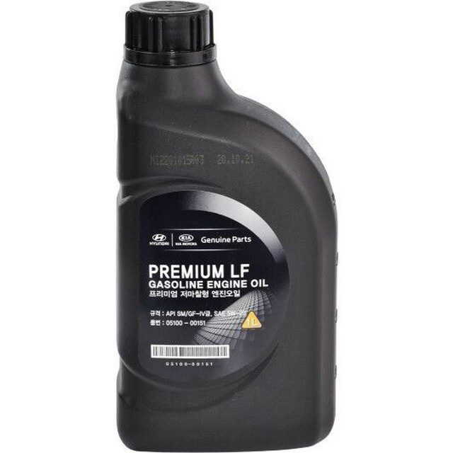 Моторна олія Mobis Premium Gasoline LF 5W-20 SM/GF-4 05100-00151 (1л.)