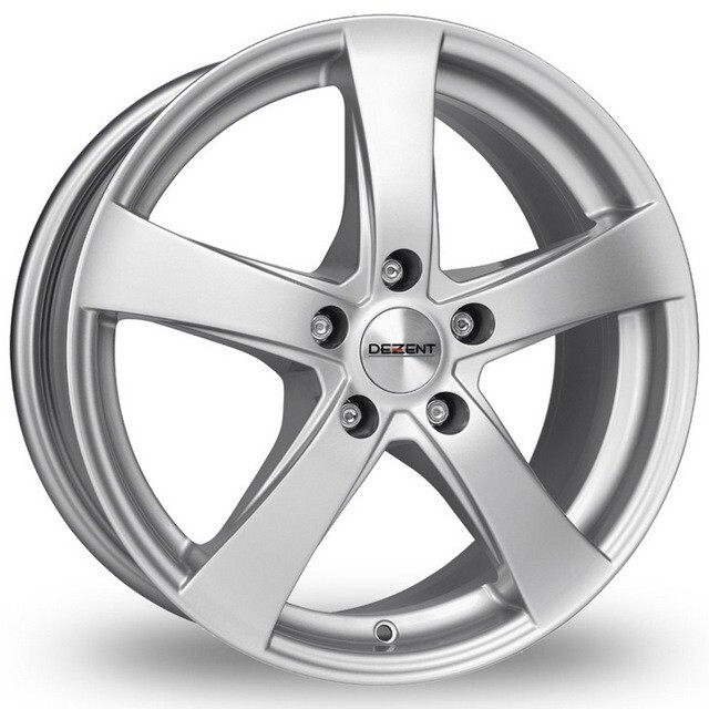 Литі диски Dezent RE R14 W5.5 PCD4x100 ET35 DIA60.1 (silver)-зображення-1