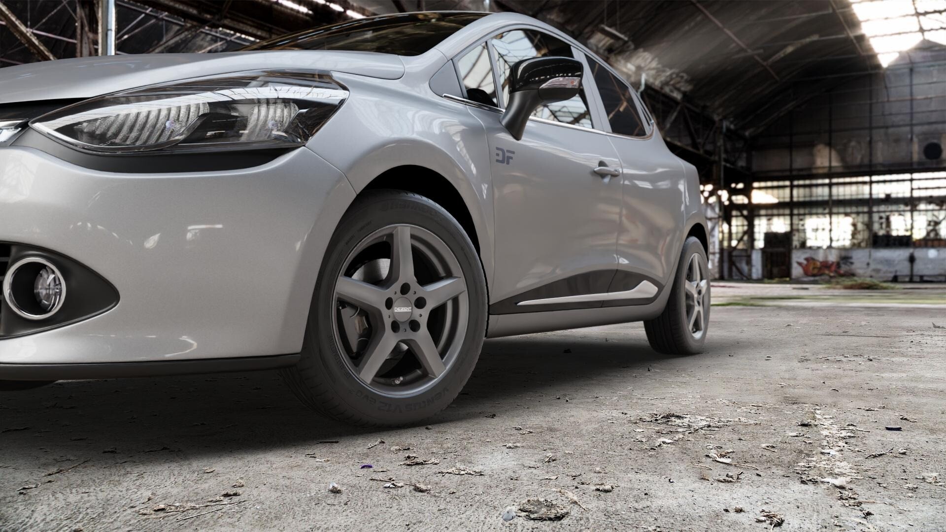 Литі диски Dezent TY R16 W6.5 PCD5x114.3 ET50 DIA67.1 (matt graphite) Литі диски Dezent TY R16 W6.5 PCD5x114.3 ET50 DIA67.1 (matt graphite)-зображення-2