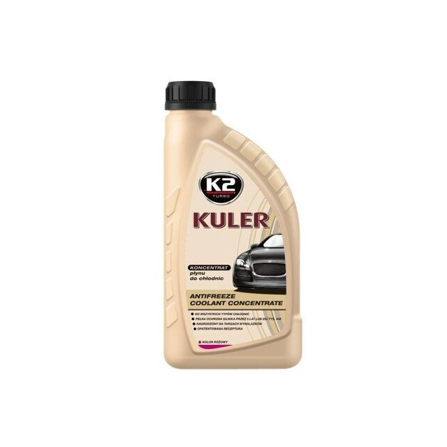 Антифриз K2 KULER Konc. (1л.) PINK, концентрат рожевий NEW-зображення-1