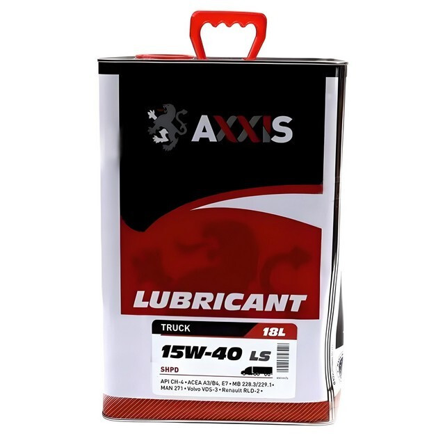 Моторна олива AXXIS TRUCK 15W-40 LS SHPD (Каністра 10л.)-зображення-1