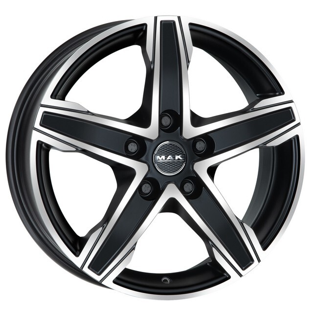 Литі диски Mak King 5 R17 W7.5 PCD5x112 ET51 DIA66.6 (ice black)