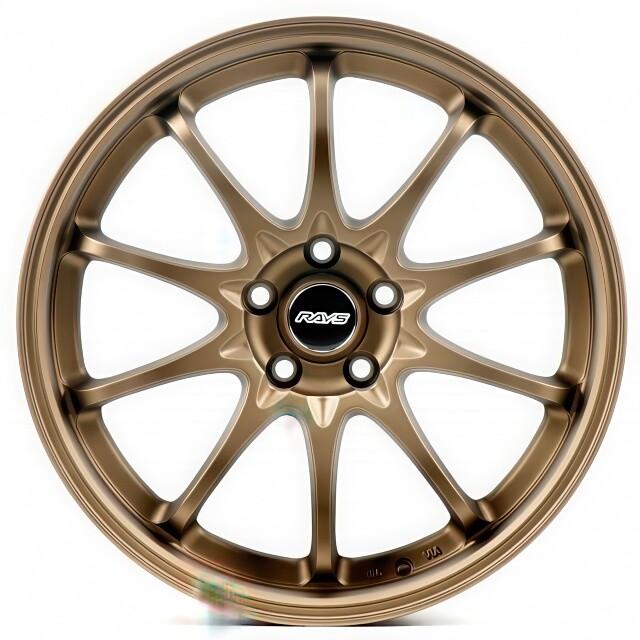 Ковані диски Flow Forming FF695 R17 W8 PCD5x112 ET35 DIA66.6 (matt bronze)-зображення-1