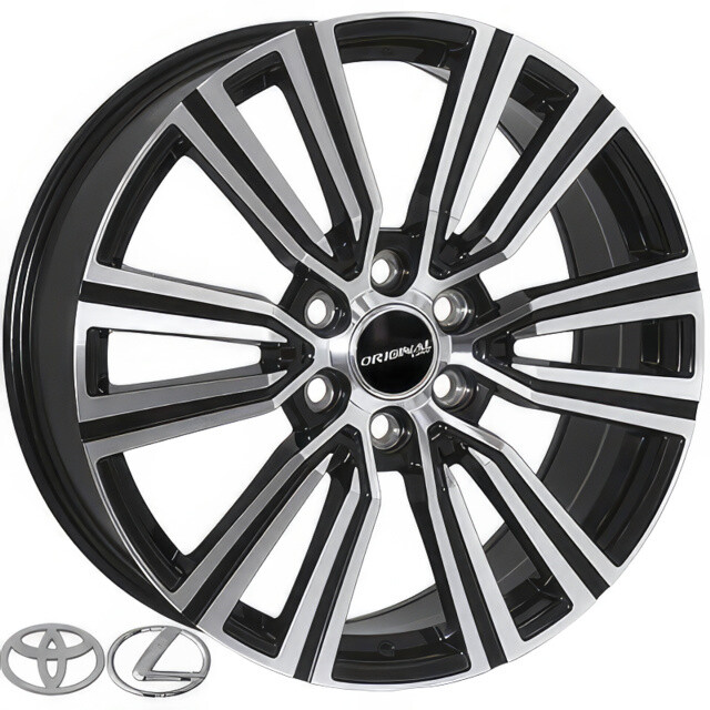 Литі диски ZF 1754 R20 W8.5 PCD6x139.7 ET45 DIA95.1 (BMF)