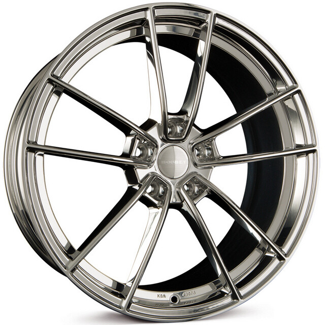 FF1 stainless polished Литі диски Borbet FF1 R19 W8.5 PCD5x112 ET35 DIA72.6 (stainless polished)
