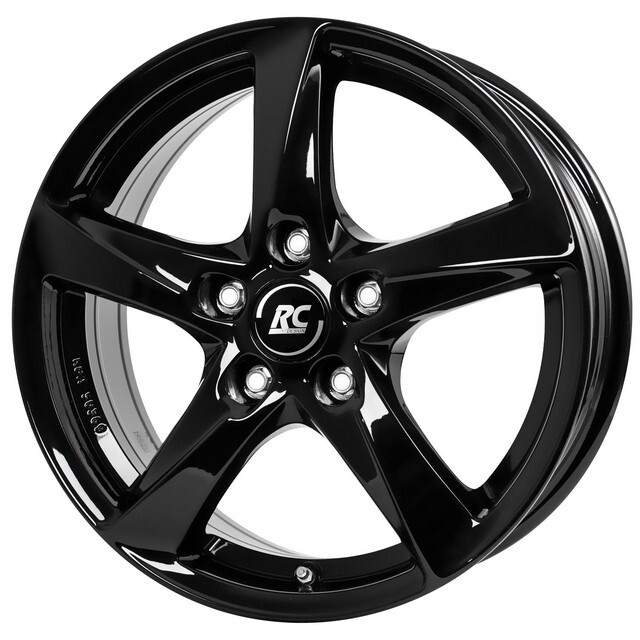 Литі диски RC Design RC-30 R16 W6.5 PCD4x108 ET20 DIA65.1 (black)-зображення-1