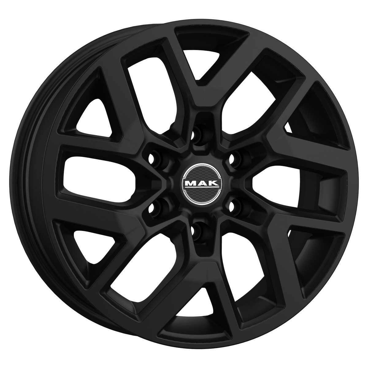 Gravel black Литі диски Mak Gravel R18 W8 PCD6x139.7 ET30 DIA100.1 (black)