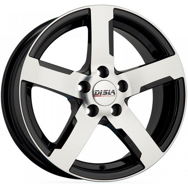 Литі диски Disla Tornado R15 W6.5 PCD5x112 ET40 DIA66.6 (BD)-зображення-1