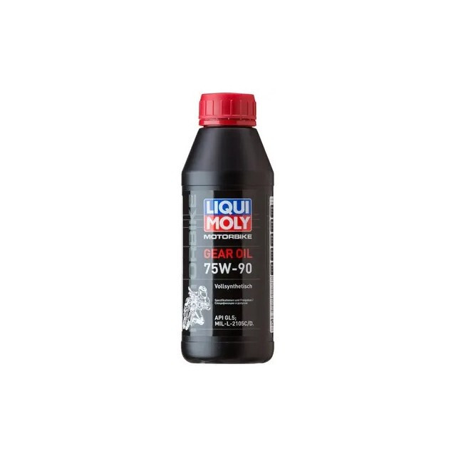 Синтетична олива Liqui Moly для мото-трансмісій MOTORBIKE GEAR OIL 75W-90 (0,5л.) Синтетична олива Liqui Moly для мото-трансмісій MOTORBIKE GEAR OIL 75W-90 (0,5л.)