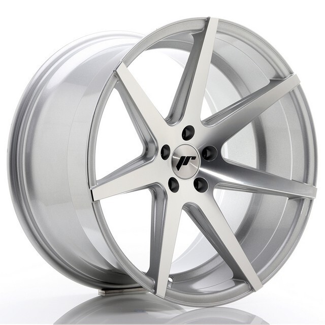 Литі диски Japan Racing JR20 R20 W10 PCD5x120 ET40 DIA74.1 (silver machined)-зображення-1