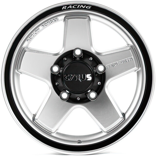 Литі диски Off Road Wheels OW2803 R17 W8.5 PCD5x150 ET25 DIA110.1 (silver lip black)