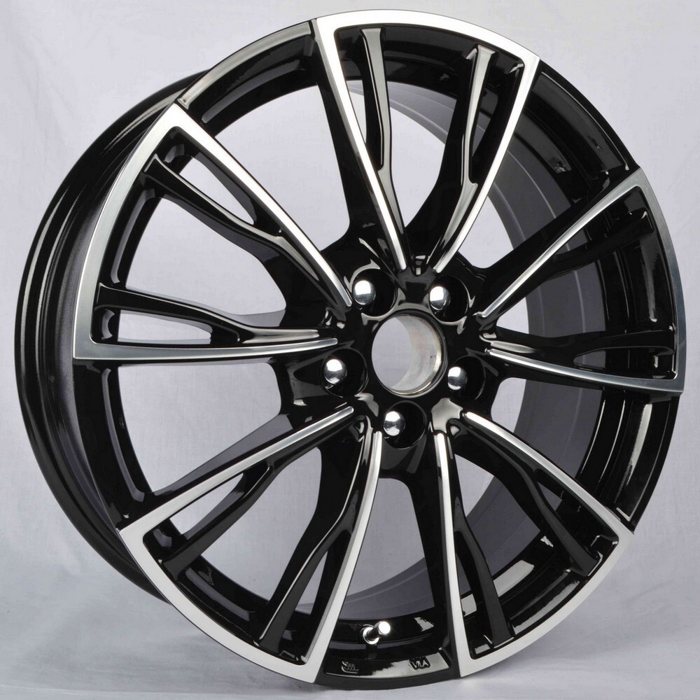 Литі диски WSP Italy Audi (WD006) Lugano R17 W7.5 PCD5x112 ET38 DIA66.6 (gloss black polished)