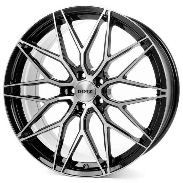 Литі диски Dotz Suzuka R19 W8.5 PCD5x112 ET25 DIA70.1 (black polished)