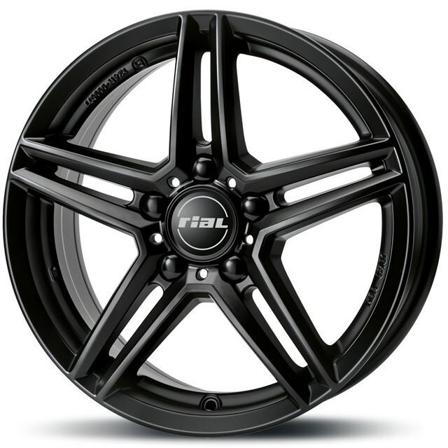 Литі диски Rial M10 R18 W7.5 PCD5x112 ET49 DIA66.1 (black)-зображення-1