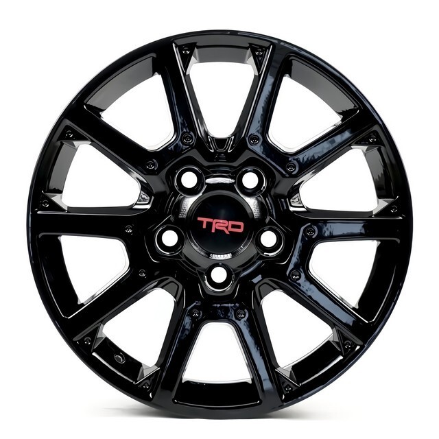 Литі диски Replica Toyota (TY1380TRD) R20 W8.5 PCD5x150 ET55 DIA110.5 (gloss black)-зображення-1