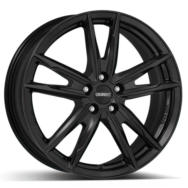 Литі диски Dezent KF R19 W7 PCD5x112 ET38 DIA57.1 (black)