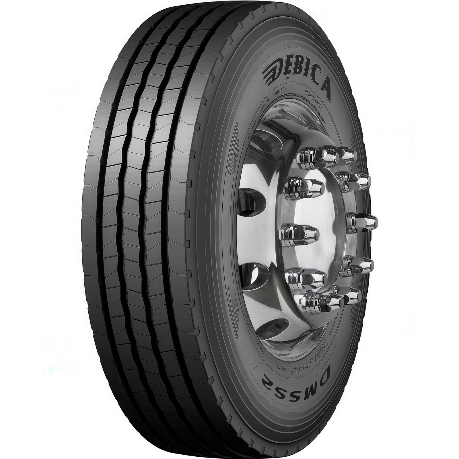 Вантажні шини Debica DMSS 2 (рульова) 13 R22.5 156/150K